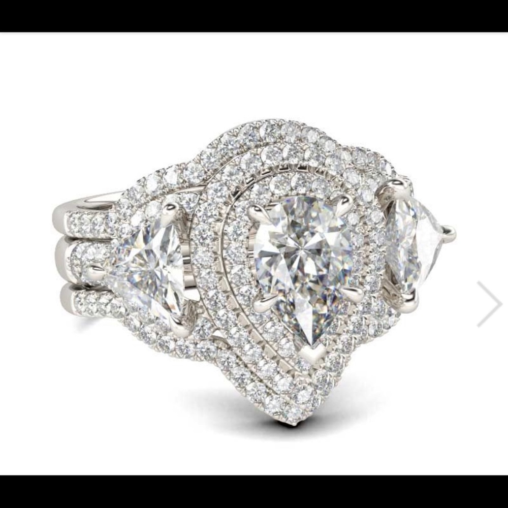 Pear Shape Ring - image 5